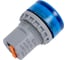 Световой индикатор CONTA TA-A8-22ES-B220-5 синий рассеиватель, 230V AC/DC, пластик, 22мм, упаковка 5 шт. 00-00013361 2