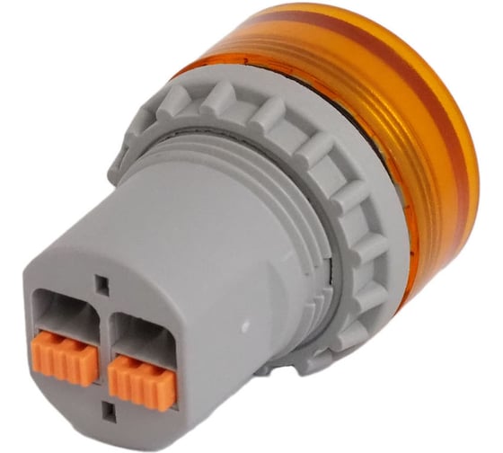 Световой индикатор CONTA TA-A8-22ES-Y220-5 желтый рассеиватель, 230V AC/DC, пластик, 22мм, упаковка 5 шт. 00-00013362