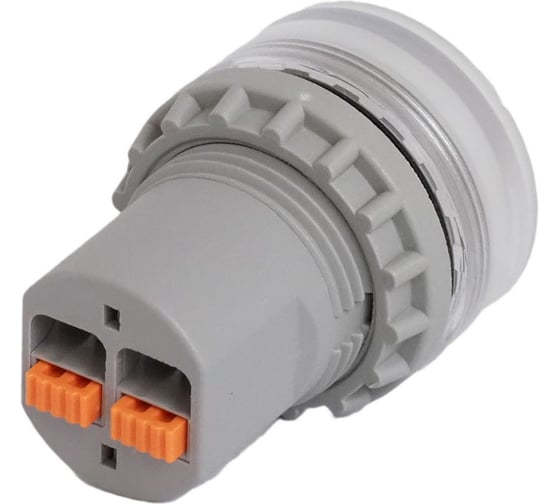 Световой индикатор CONTA TA-A8-22ES-W220-5 белый рассеиватель, 230V AC/DC, пластик, 22мм, упаковка 5 шт. 00-00013363