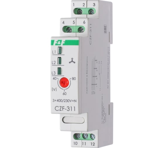 Автомат защиты электродвигателей F&F CZF-311 EA04.001.006 1