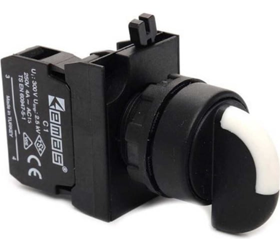 Переключатель Emas 2-0-1, с фиксацией, 250 В AC, 4 А CP101S30