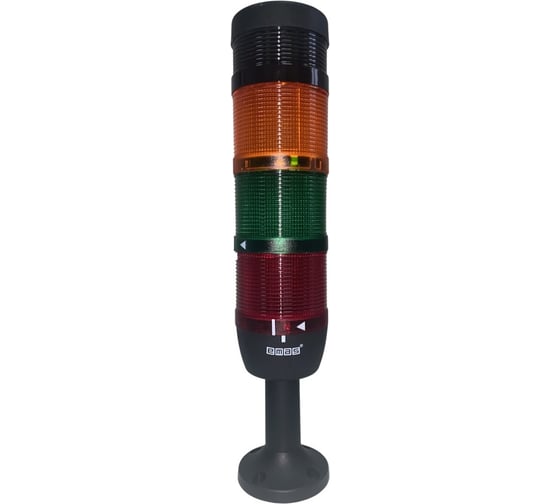 Сигнальная колонна Emas 70 мм, красная, желтая, зеленая, 220 В IK73F220ZM01 1