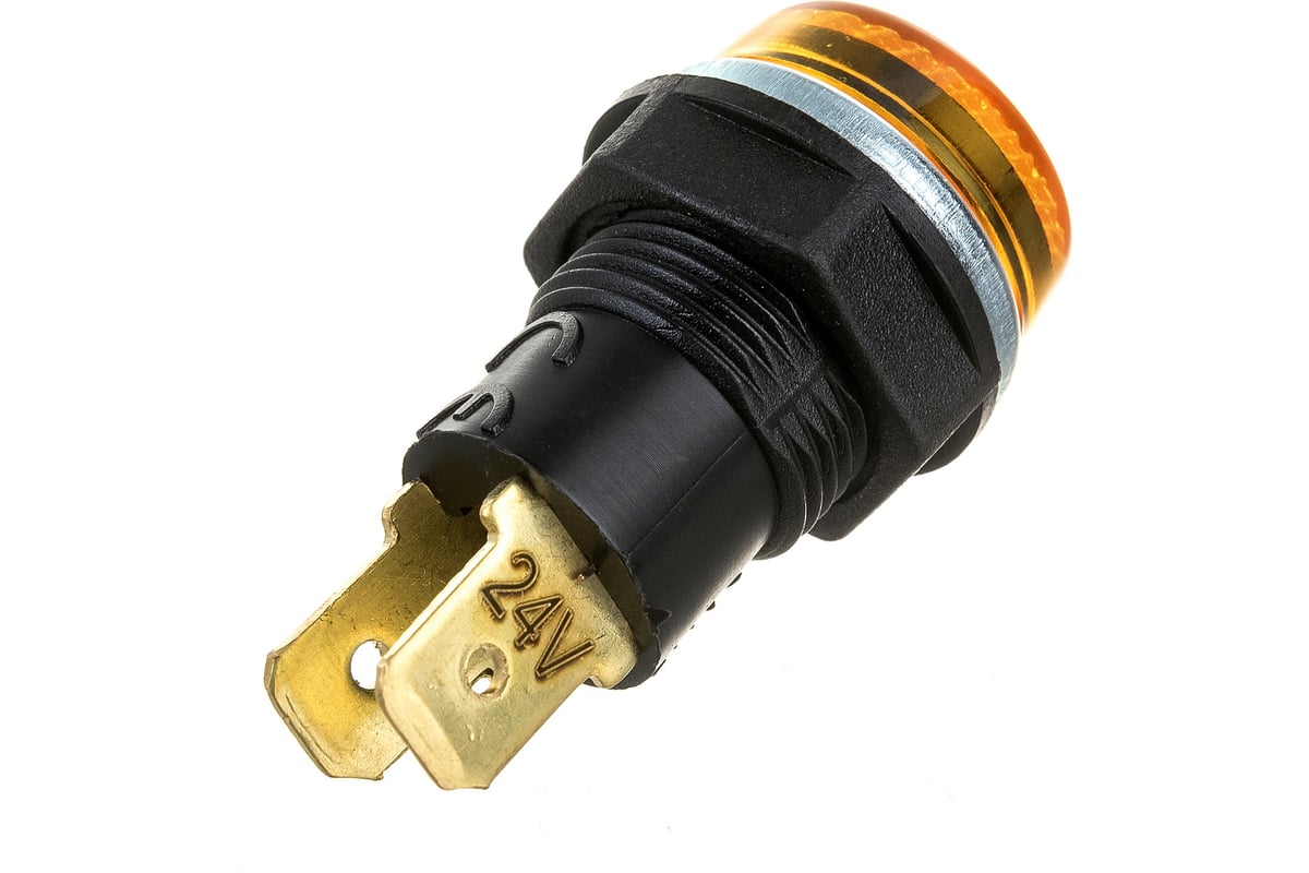 Сигнальная арматура Emas 14мм желтая с лампой 24В S140NS2 - выгодная ...