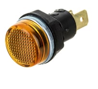 Сигнальная арматура Emas 14мм желтая с лампой 24В S140NS2