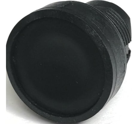 Головка плоская Briswik возврат 22мм КМЕ 46 черный IP65 ZB5BA2.BR