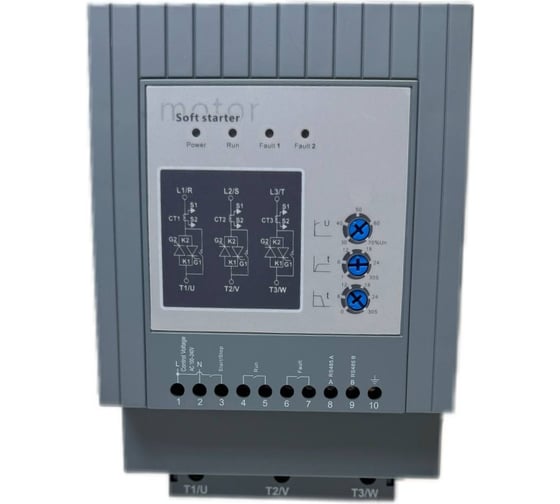 Устройство плавного пуска NEWINEX УПП 18 кВт со встроенным байпасом SRM-B-18 1