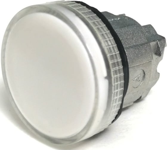 Головка сигнальной лампы Briswik 22мм КМЕ ОЛ белая IP65 ZB5BV01.BR 1
