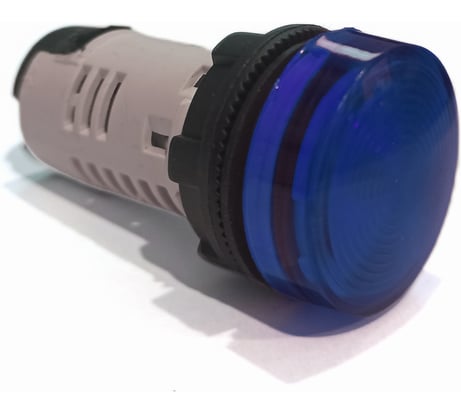 Индикатор Briswik светодиодный АД-22 синий 220В AC/DC IP65 22AC/DC220V6.BR