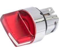 Головка переключателя Briswik 22мм 3 поз подсветка возврат металл КПЕ 41РЛС кр IP40 LAY4-BK54.BR