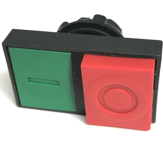 Головка двойной кнопки Briswik 22мм выступающая КМЕ 91 IP40 LAY4-EL84.BR 1