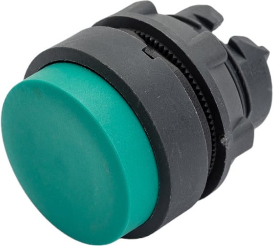 Головка Briswik выступающий толкатель 22мм возврат КМЕ 71 зеленый IP40 LAY4-EL23.BR