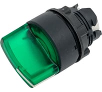 Головка переключателя Briswik 22мм 2 поз подсветка возврат КПЕ 31РЛ зеленый IP40 LAY4-EK43.BR