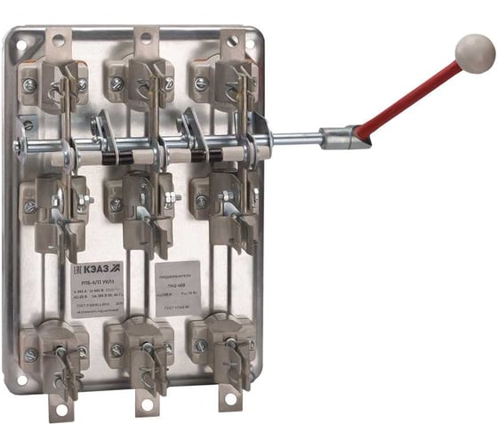 Разъединитель КЭАЗ РПБ-4П-400А-безПВ-У3 111462 1