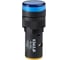 Лампа КЭАЗ AD16DS(LED) матрица D16мм синий 110В AC/DC- 20шт 357834 1