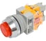 Выключатель кнопочный Dekraft ВК-30, 10 А, IP54, LED, красный, 10 шт 25048DEK 4620007067477 2