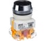 Выключатель кнопочный Dekraft ВК-30, 10 А, IP54, черный, 10 шт 25042DEK 4620007067415 1