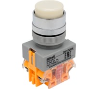 Выключатель кнопочный Dekraft ВК22-ABLFP-WHI 25017DEK 10 шт 4620007067163