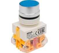 Выключатель кнопочный Dekraft ВК22-ABF-BLU 25127DEK 10 шт 4610007500425