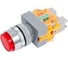 Выключатель кнопочный Dekraft ВК-22, 10 А, 220 В, IP54, LED, красный 25027DEK 4620007067262 1