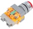 Выключатель кнопочный Dekraft ВК-22, 10 А, 220 В, IP54, LED, красный 25027DEK 4620007067262 2