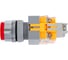 Выключатель кнопочный Dekraft ВК-22, 10 А, 220 В, IP54, LED, красный 25027DEK 4620007067262 4