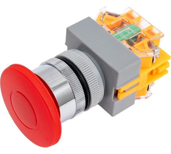 Выключатель кнопочный Dekraft ВК22-AEAL-RED 25040DEK 10 шт 4620007067392 1