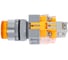 Выключатель кнопочный Dekraft ВК-22, 10 А, IP54, LED, желтый, 10 шт 25028DEK 4620007067279 5