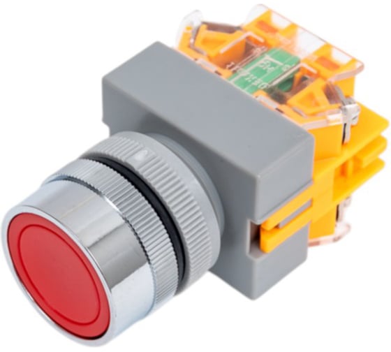 Выключатель кнопочный Dekraft ВК22-ABLF-RED 25014DEK 10 шт 4620007067132 1