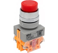 Выключатель кнопочный Dekraft ВК22-ABFP-RED 25132DEK 10 шт 4610007500524