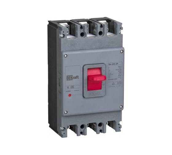 Силовой автоматический выключатель для защиты двигателя DEKraft 3P 500А 50кА ВА-305 22823DEK 2 шт 24680409014213 1