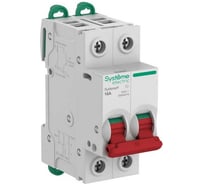 Выключатель нагрузки Systeme Electric Systeme9 (ВН) 2P 16A 400В S9S40216 6 шт 4680409210543