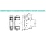 Контактор модульный Tengen TGCH1N-2520-230V 25A 2NO 0NC 230VAC 1х модуль УТ-00027070 2