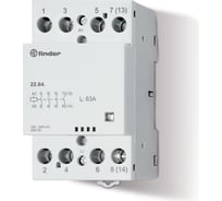 Модульный контактор Finder 2но+2нз; контакта 63а; = 120в Ac/Dc; - Agsno2 226401204610PAS