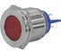 Индикаторная лампа Электротехник GQ22T-D/L/R/220V/S, красная, металлический корпус, светодиодная матрица d=22мм, 220В AC/DC, IP67 ET020078 2