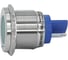 Индикаторная лампа Электротехник GQ22T-D/L/G/24V/S, зелёная, металлический корпус, светодиодная матрица d=22мм, 24В AC/DC, IP67 ET020084 3