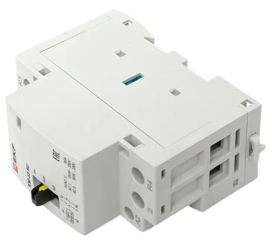 Модульный контактор EKF КМ РУ 63А 1NO+1NC  2 модуля PROxima km-2m-63-11