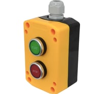 пост управления цилиндр зелёный Start (НО) 1 шт цилиндр красный Stop (НЗ) 1 шт IP65 Электротехник ПКУ22-2151-65У1 ET526984