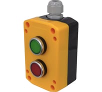 пост управления цилиндр зелёный (НО) 1 шт цилиндр красный (НЗ) 1 шт IP65 Электротехник ПКУ22-2011-65У1 ET526979