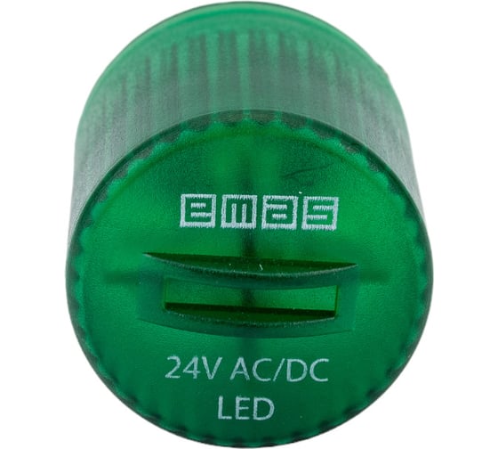Светодиод Emas LED 24VAC/DC зеленый IKML024Y