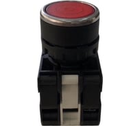 Нажимная круглая кнопка Emas красная, с фиксацией, 250 В AC, 4 А, 12-30 В AC/DC, B162FK