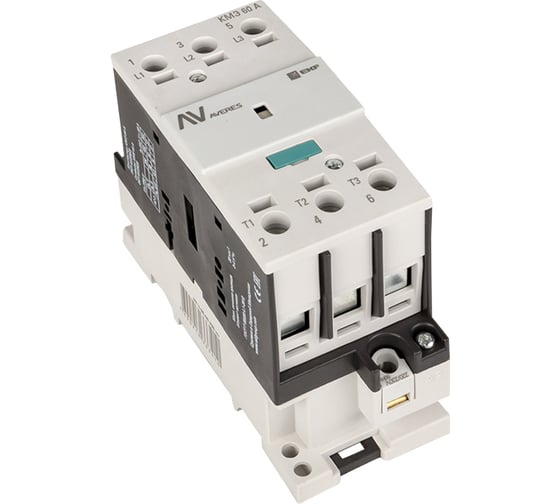 Контактор EKF КМЭ 60А 400В АС AVERES ctr-s-60-00-400-av