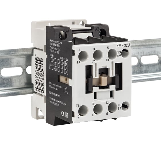 Контактор EKF КМЭ 22А 1NO 230В АС AVERES ctr-s-22-10-230-av