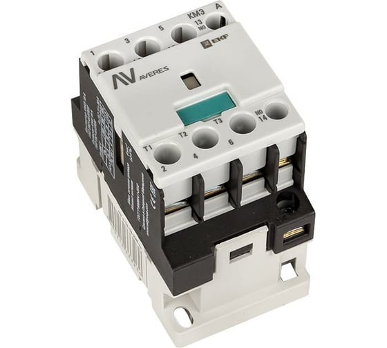 Контактор EKF КМЭ 22А 1NO 400В АС AVERES ctr-s-22-10-400-av