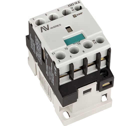 Контактор EKF КМЭ 18А 1NC 400В АС AVERES ctr-s-18-01-400-av