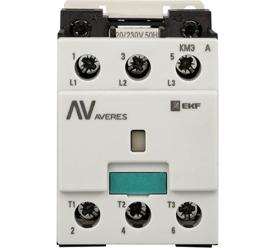 Контактор EKF КМЭ 22А 1NC 230В АС AVERES ctr-s-22-01-230-av
