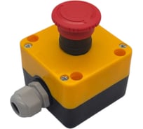 Кнопка Briswik ПКУ21ЛП1-111-65 УХЛ2 КМЕ5602Фкр, с сальником пост кнопочный PA1E44.BR