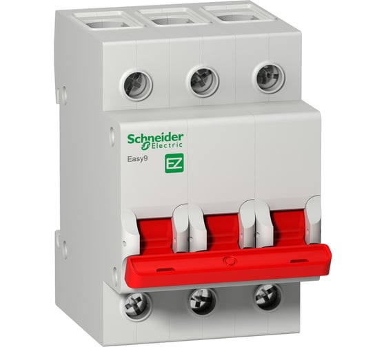 Выключатель нагрузки Schneider Electric EASY9 мод. рубильник 3П 63А 400В =S= EZ9S16363 1