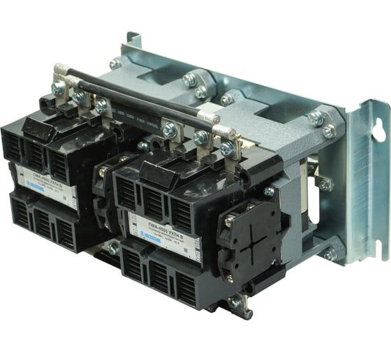 Пускатель электромагнитный Электротехник ПМА-4500 УХЛ4 В, 127В, 4з и 4р, 63А, реверсивный, без реле, IP00 ET013869 1