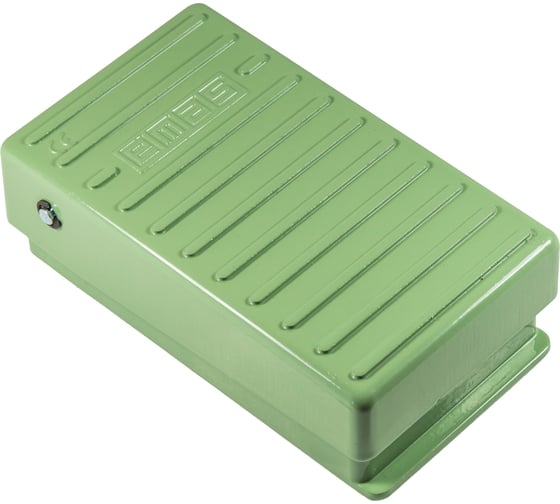Педаль Emas 1НЗ, алюминиевый корпус, зелёный цвет 250В AC, 6А PDA0 1