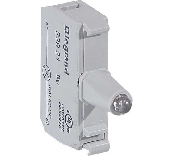 Блок подсветки для индикаторных кнопок и диффузоров Legrand Osmoz для комплектации под винт, 48В, красный 022921 1